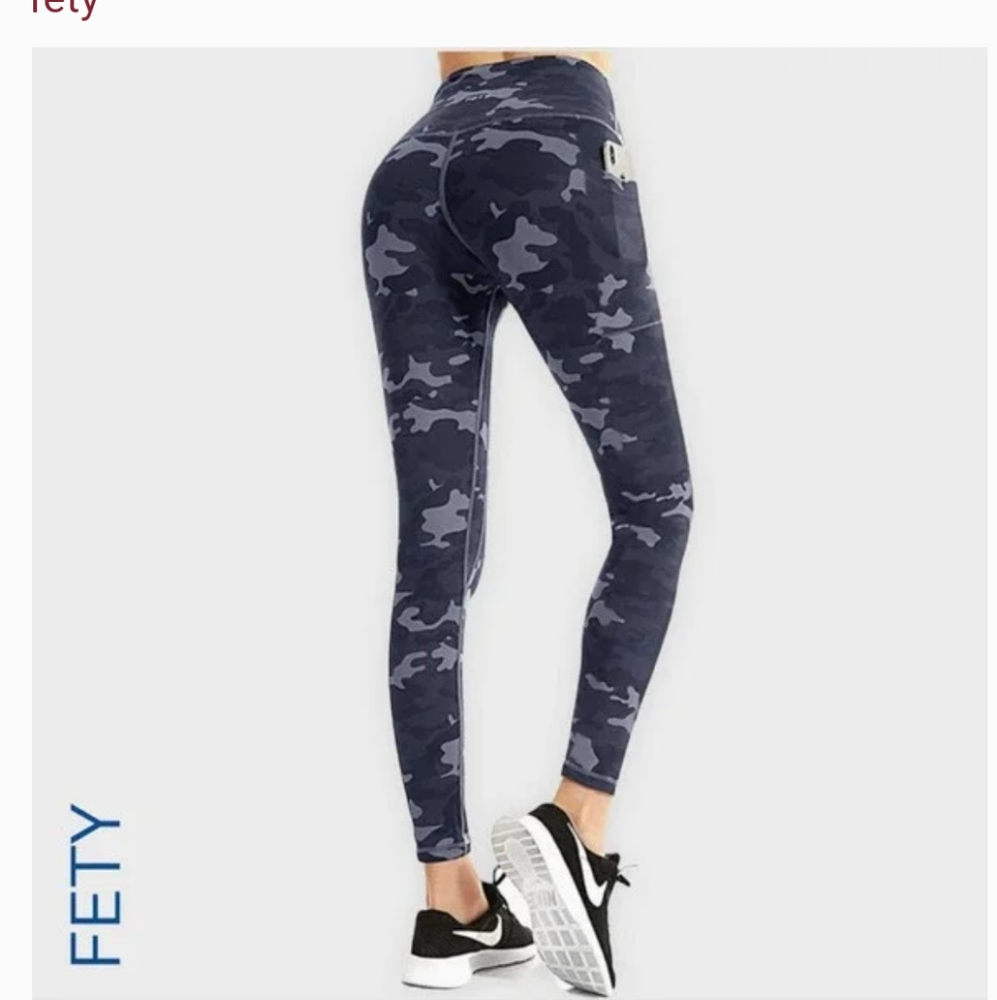 Fety high waisted leggings featured in Elle magazine in 2020
